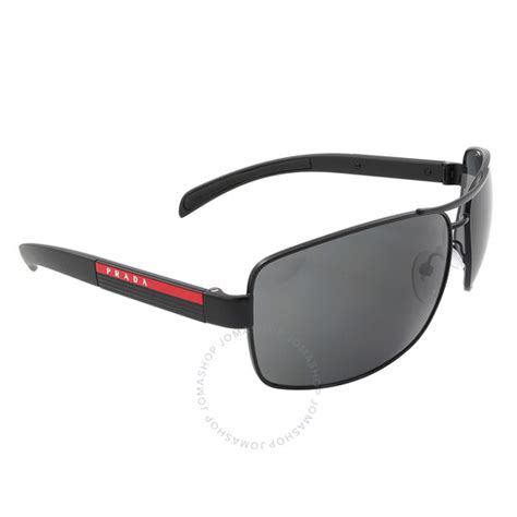 prada ps54is 1bo1a1|Prada Linea Rossa Grey Rectangular Men's .